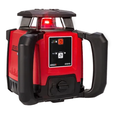 LEVELFIX -650Hb basic SET -Laser Rotatif Horizontal + Trépied 1,80m + Mire pack trépied et mire-lasers rotatifs-lasers multifonctions-lasers rouges