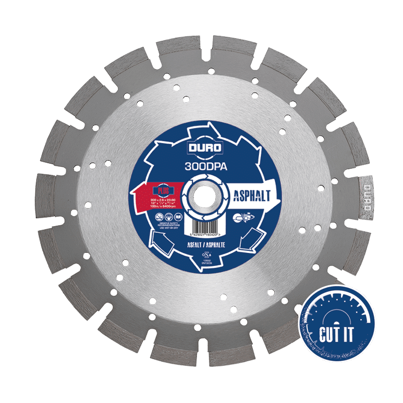 DURO – DPA Disque Diamanté 300 à 600mm Asphalte. Matériaux duro-dpa-disque-diamante-300-600 4