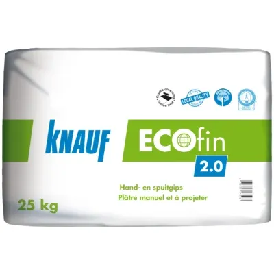 KNAUF -Ecofin 2.0 -Enduit Manuel ou à Projeter knauf-ecofin-2-0-enduit-manuel-ou-a-projeter