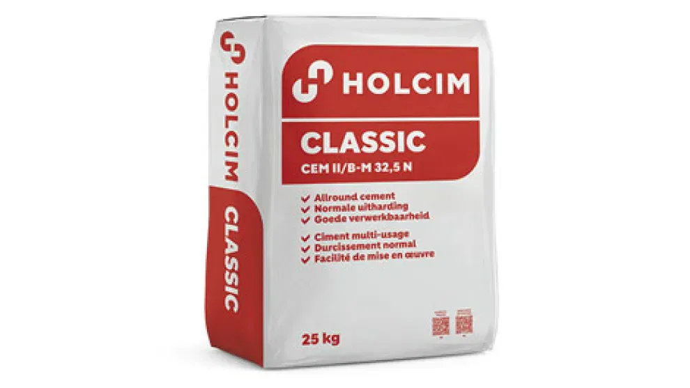 HOLCIM -CEM II/B-M 32,5 N – Classic -Ciment Portland Composé 3
