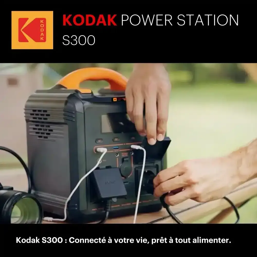 KODAK - S300 -Station Électrique Portable -600W