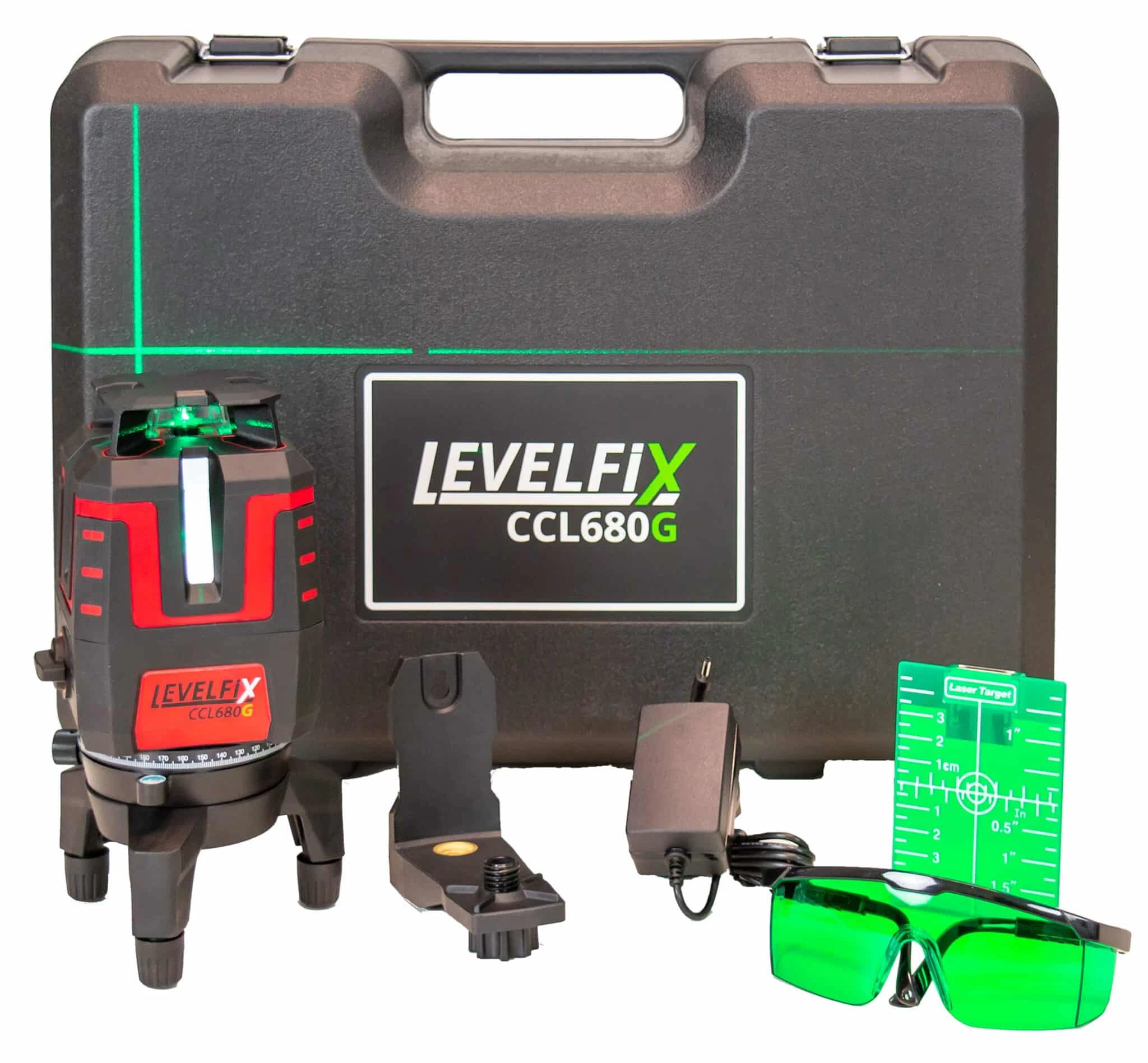 LEVELFIX -CCL680G SET -Laser Multi Lignes + Trépied 1,50m