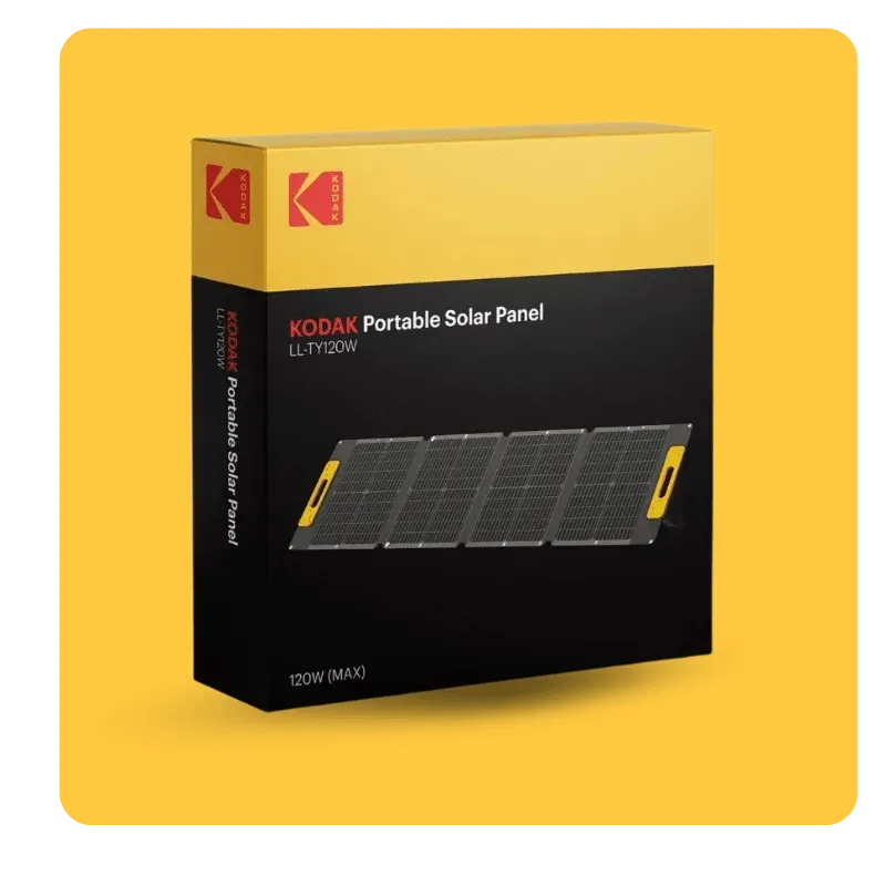 KODAK - Panneau Solaire Portable -120W