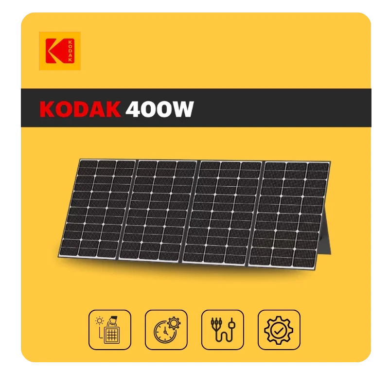 KODAK - Panneau Solaire Portable -400W