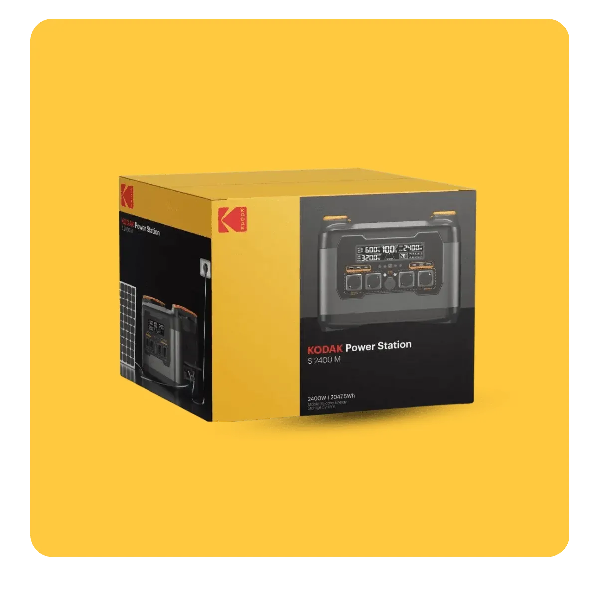 KODAK -S2400m -Station Électrique Portable -4000W