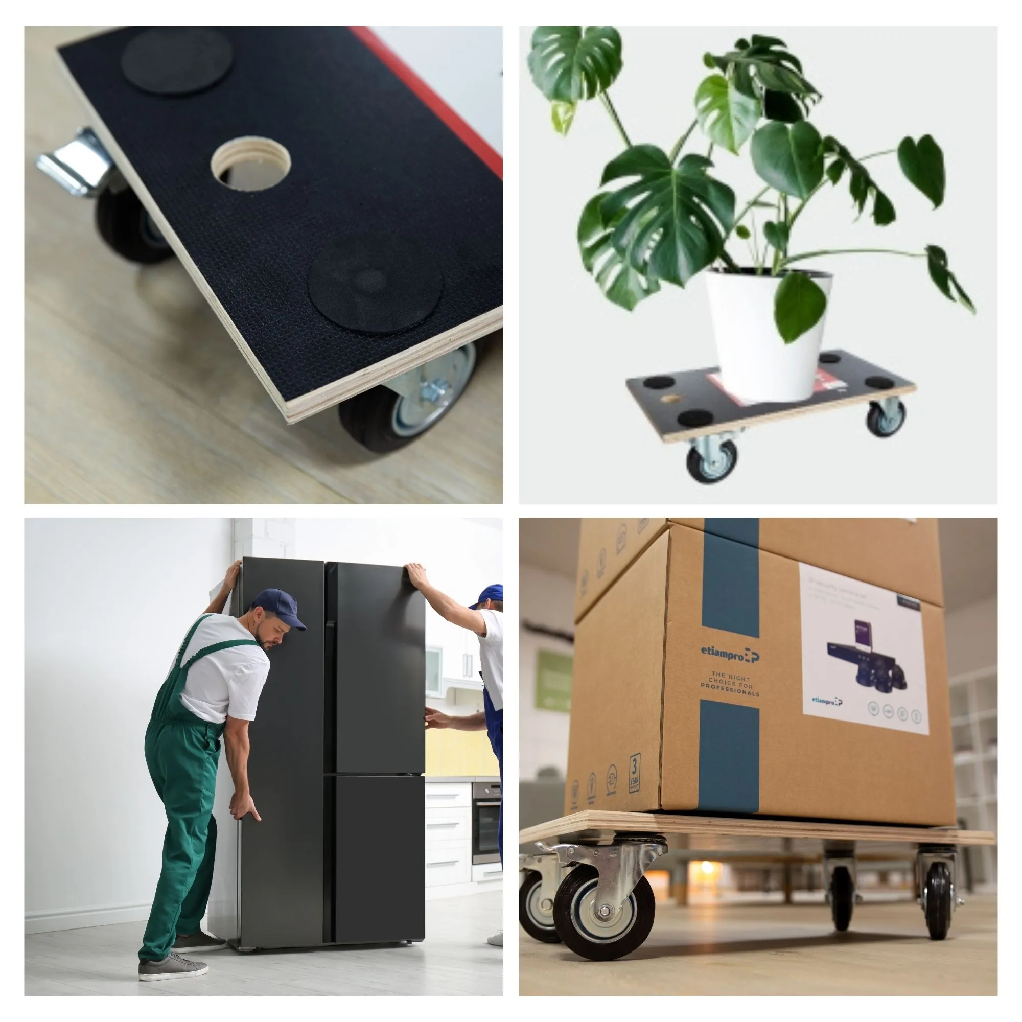 TOOLLAND -QT111 -Chariot à Roulettes -Déménagement