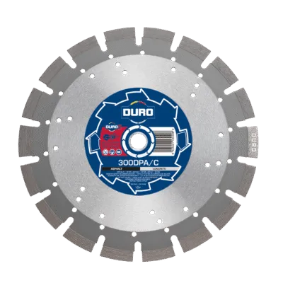 DURO - DPA/C Disque Diamanté 300-400mm Asphalte. Matériaux
