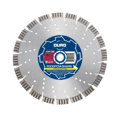 DURO - DPCM Shark Disque Diamanté 230-350mm Matériaux