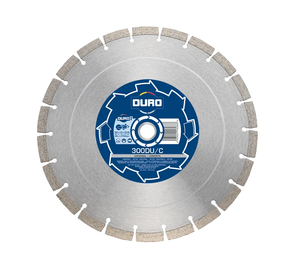 DURO - DU/C Disque Diamanté 115-350mm Béton. Matériaux