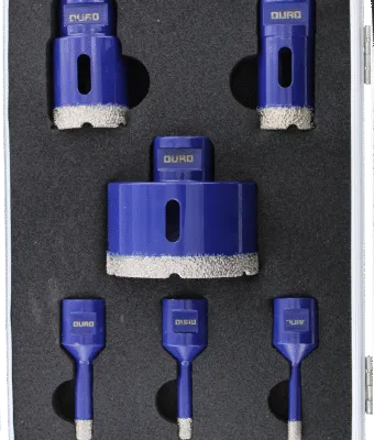 DURO - DU AGTD Foret Diamanté Set 20 à 68mm Carrelage