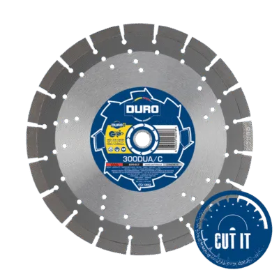 DURO - DUA/C Disque Diamanté 230-600mm Matériaux. Métaux