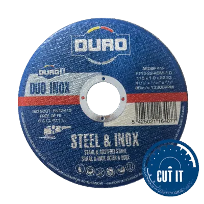 DURO - Disque à Tronçonner Acier Inox