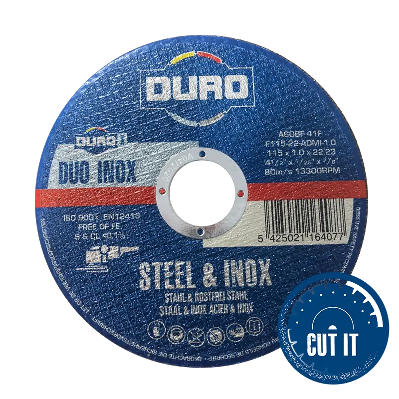 DURO - Disque à Tronçonner Acier Inox