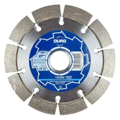 DURO - DM Disque Diamanté 115-230mm Fraise à Déjointoyer