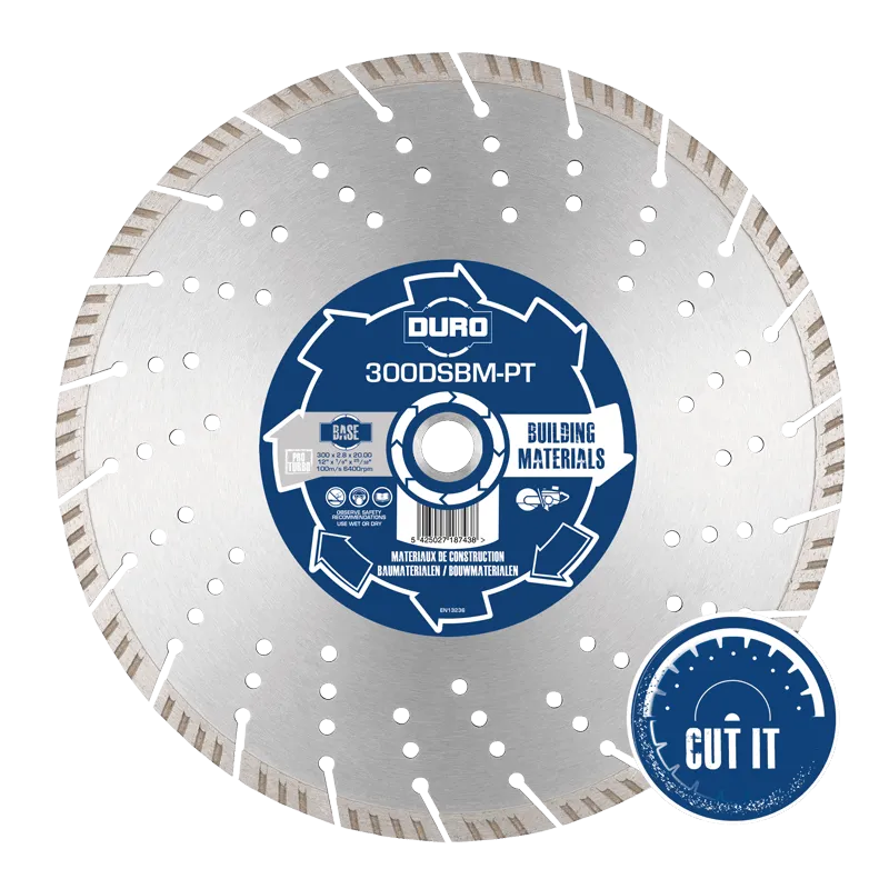 DURO - DSBM PT Disque Diamanté 115-350mm Mixte