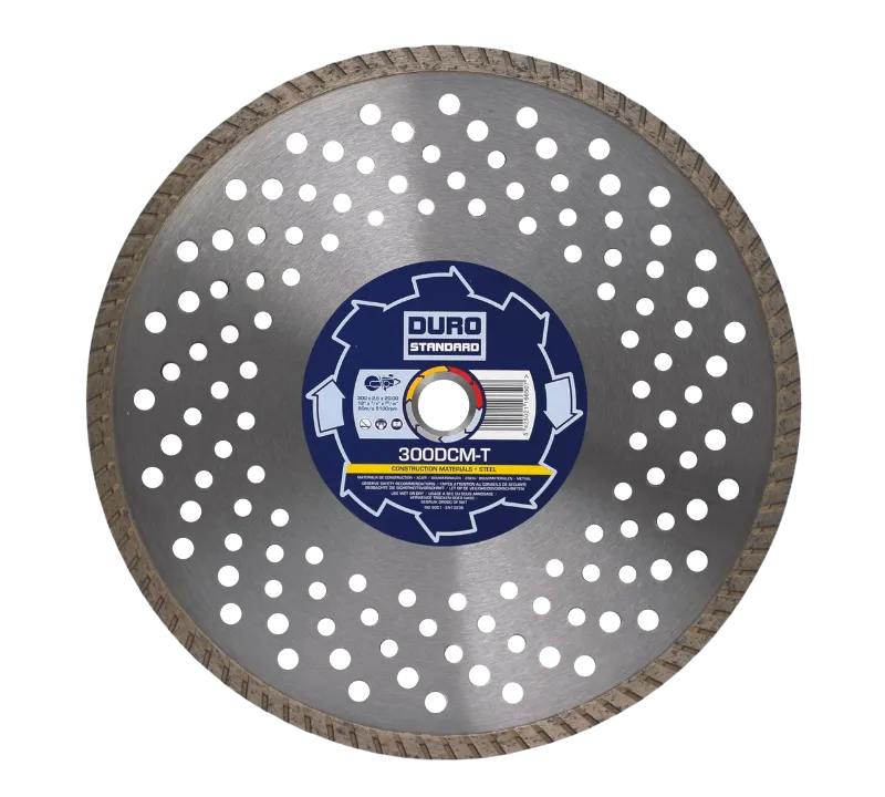 DURO - DCM T Disque Diamanté 115-350mm Matériaux/Métal