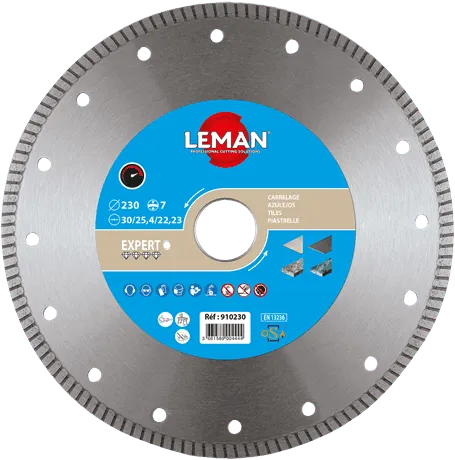 LEMAN - DIA.00910 - Disque Diamant Grès Cérame