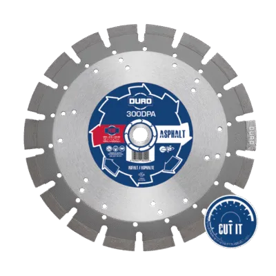 DURO - DPA Disque Diamanté 300-600mm Asphalte. Matériaux