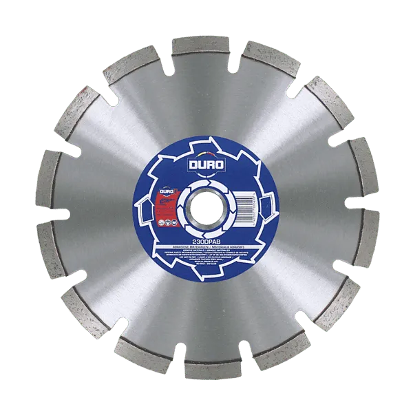 DURO - DPAB Disque Diamanté 115-350mm Matériaux