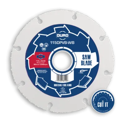 DURO - DPVB WB Disque Diamanté 115 à 230mm Béton Mixte