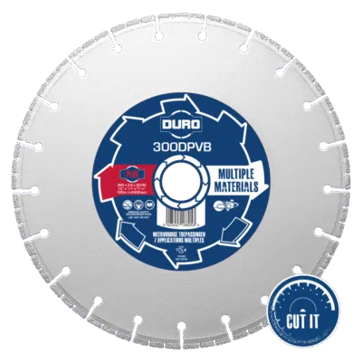 DURO - DPVB Disque Diamanté 115-400mm Béton Mixte