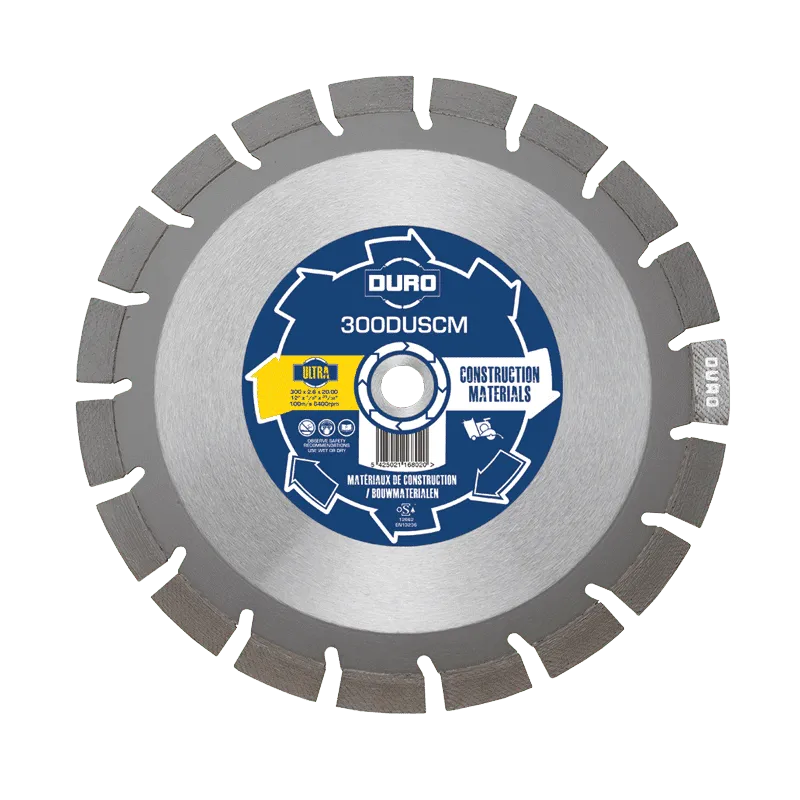 DURO - DUSCM Disque Diamanté 230-350mm Béton. Mixte