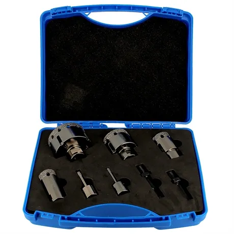 LEMAN -TRE.06606 -Coffret de 10 Trépans Diamanté M14 -Grès Cérame
