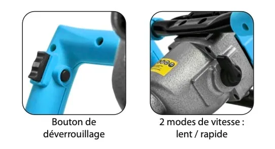 LEMAN -MALAXEUR 2 Vitesses -1300W-220V