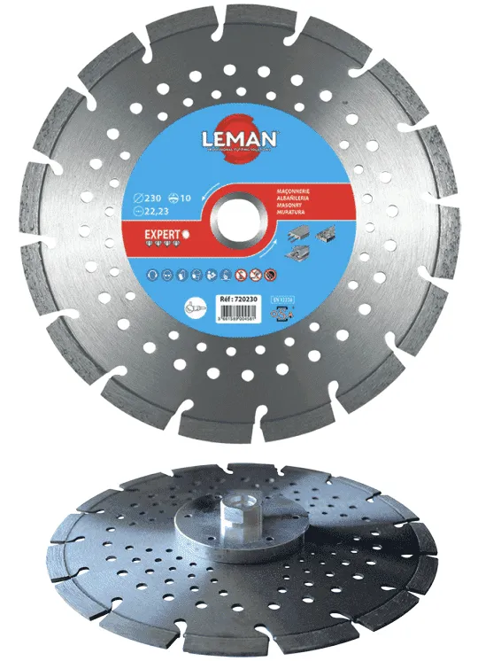 LEMAN - DIA.00720 - Disque Diamant Béton Armé, Acier