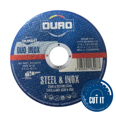 Disque à Tronç.- Acier-Inox