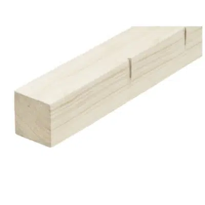 SIAT -Chevron de 63 -Sapin/Épicéa Choix 2. Ép: 63 mm