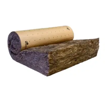 TI 216 est un rouleau de laine de verre revetu de papier kraft