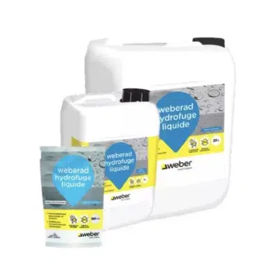 WEBER - WeberAd Hydrofuge Liquide Hydrofuge de Masse