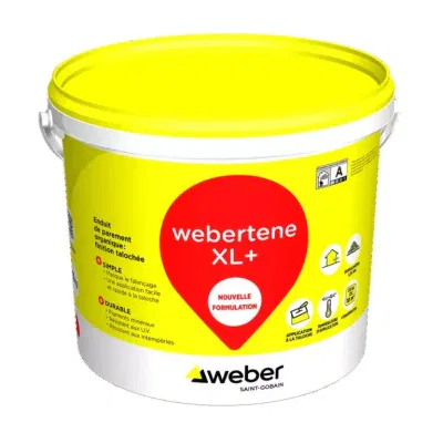 WEBER - WeberTene XL+ Enduit Organique Aspect Taloché