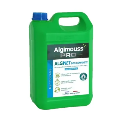 ALGIMOUSS -Alginet Bois Composite -Nettoyant Dégraissant Bois Composites