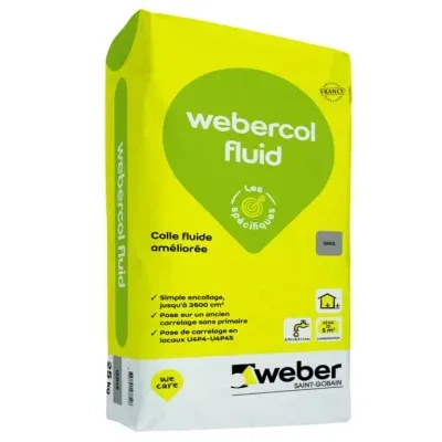 WEBER - WeberCol Fluid Mortier Colle Fluide Amélioré