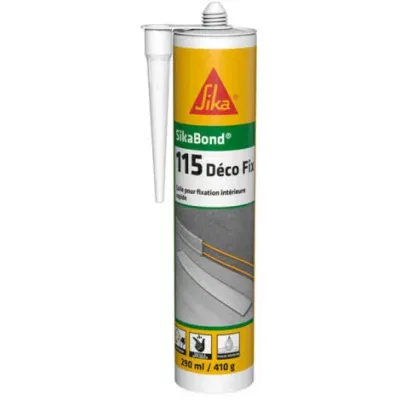 SIKA -SikaBond®-115 Déco Fix -Colle à Maintien Immédiat -300 mL