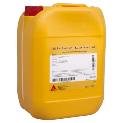 SIKA -Sika Sider Latex 20L -Résine à Mélanger à l'Eau de Gâchage des Mortiers
