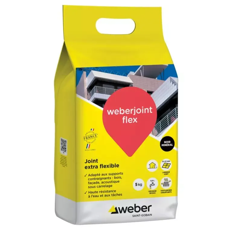 Weber Joint Flex weberjoint flex pour des joints sur support déformable