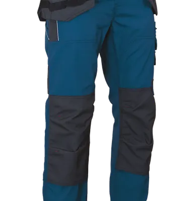 LMA -Pantalon Poches Genouillères -Renfort -Pantalon Canevas. Oxford
