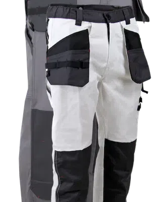 LMA -Pantalon Bicolore Poches Volantes -Stretch