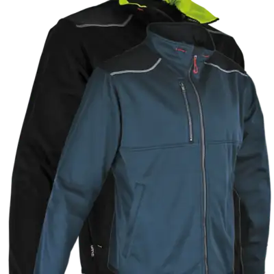 LMA -Gilet Bicolore en Micropolaire -Gilet Membrané. 3 Couches