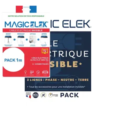 MAGIC ELEK -Pack Câble Électrique Ultra Plat