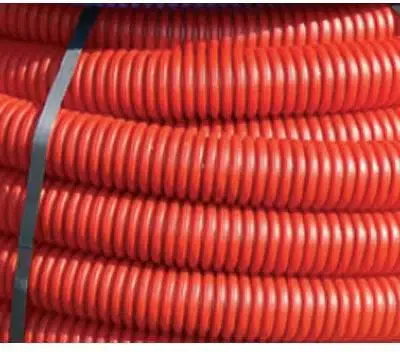HEGLER -Hekaplast TPC en PEHD -Rouge (Réseaux Électriques)