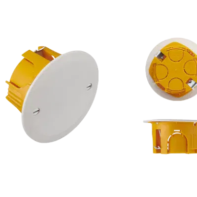 DEBFLEX -Boite Dérivation Encastrée Cloison Sèche -Couvercle -Ø67/P40