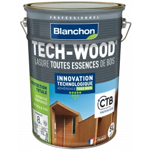 BLANCHON -Lasure TECH-WOOD® -Chêne Rustique