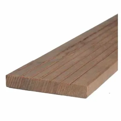 SILVERWOOD -IPÉ AD -Lame de Terrasse Bois Exotique -1 Face Lisse-1 Rainurée -Section: 145x21mm