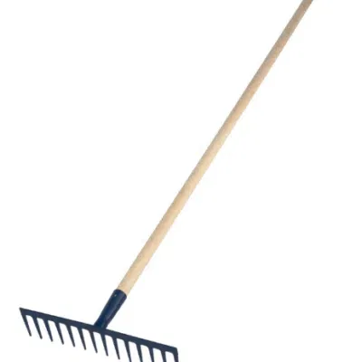 TALIAPLAST -Rateau Standart 14 Dents Avec Manche En Bois 150cm