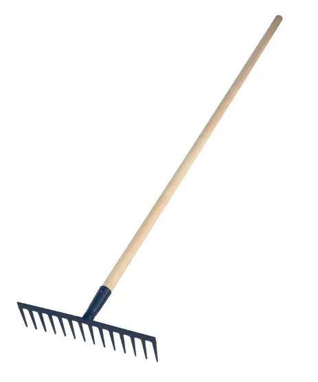 TALIAPLAST -Rateau Standart 14 Dents Avec Manche En Bois 150cm