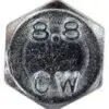SWG -Tirefond Bois Hexagonale Zinguée Diam. 12